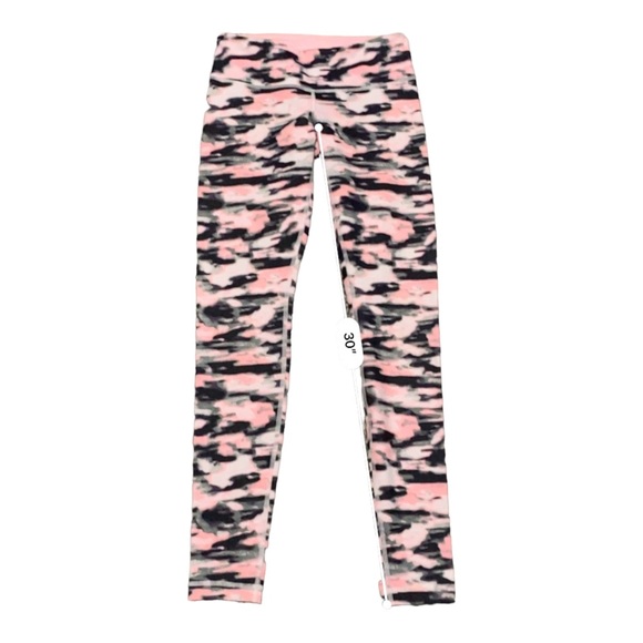 046 Lululemon Wamo Camo Wunder Under Full Length Leggings 6 - Picture 4 of 5